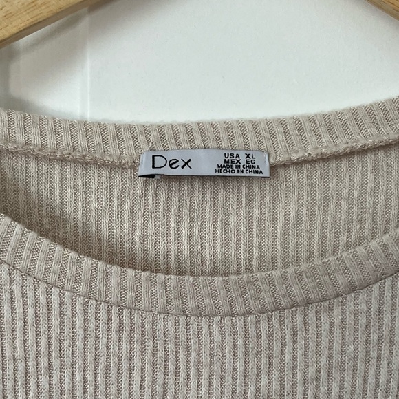 XL Dex long sleeve rubbed shirt. Never worn. Tag still on. - Picture 3 of 3